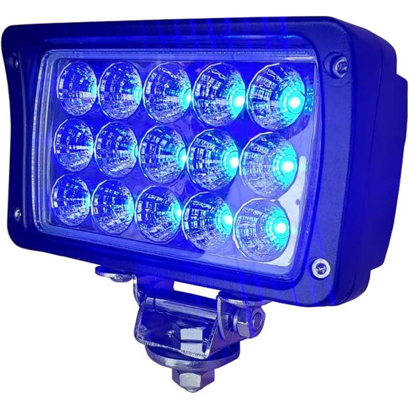 照明器具　LED作業灯　作業灯　広角　投光器　夜　アジ　LED　led　青色　45w　イカ　ブルーライト　LED集魚灯　タチウオ　24v　12v　拡散