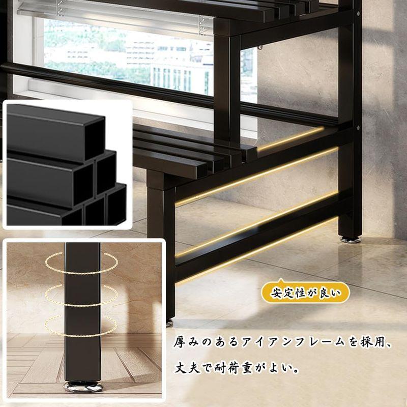 早い者勝ち訳あり！ 屋外用植木鉢ラック Glynislife プランターラック フラワースタンド 屋外 植木鉢ラック 吊り鉢 吊り下げ ウォールナット 園芸ラック 花置き棚 アイア 【P1807347724】(11100円)