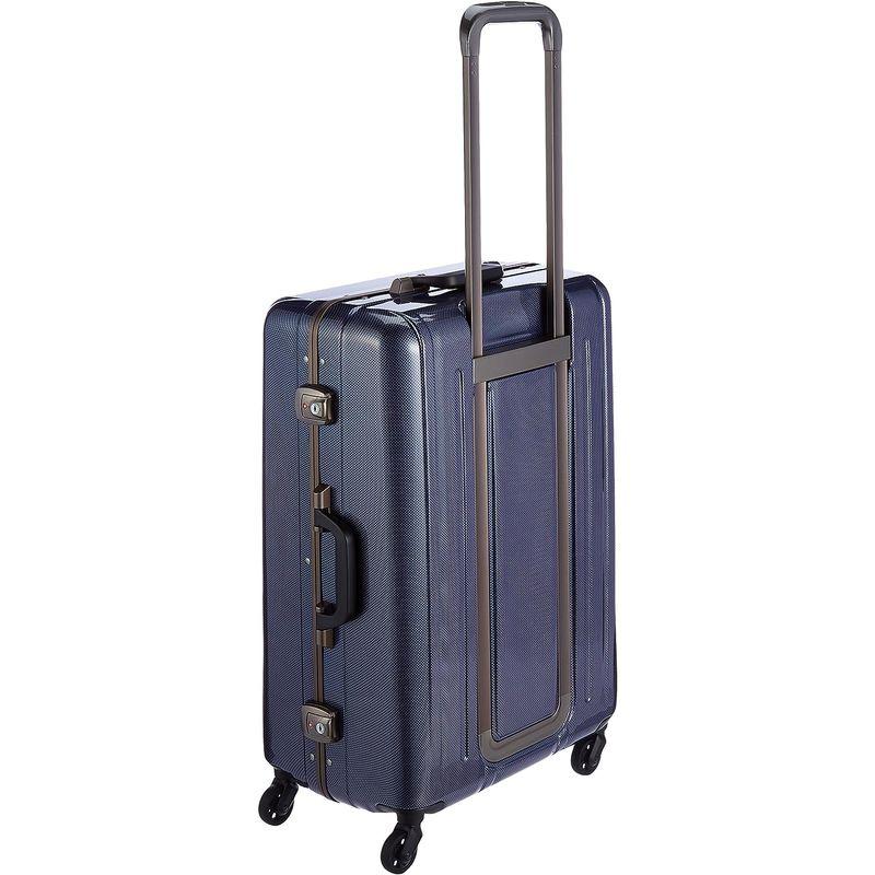 スーツケース エバウィン 軽量スーツケース Be Narrow 静音キャスター 60L 67 cm 4.4kg ネイビーカーボン 60L スーツケース エバウィン 軽量スーツケース Be Narrow 静音キャスター cm 4kg ネイビーカーボン フレーム