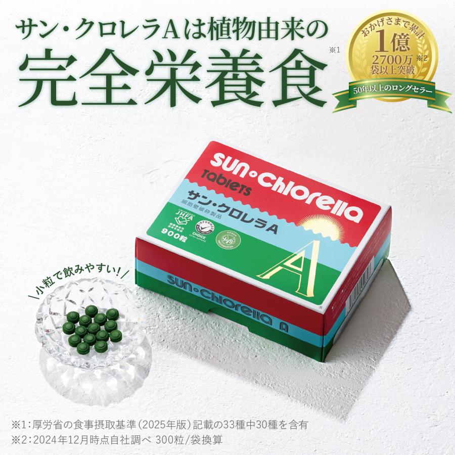 サンクロレラ クロレラ たんぱく質 食物繊維 サプリメント サン