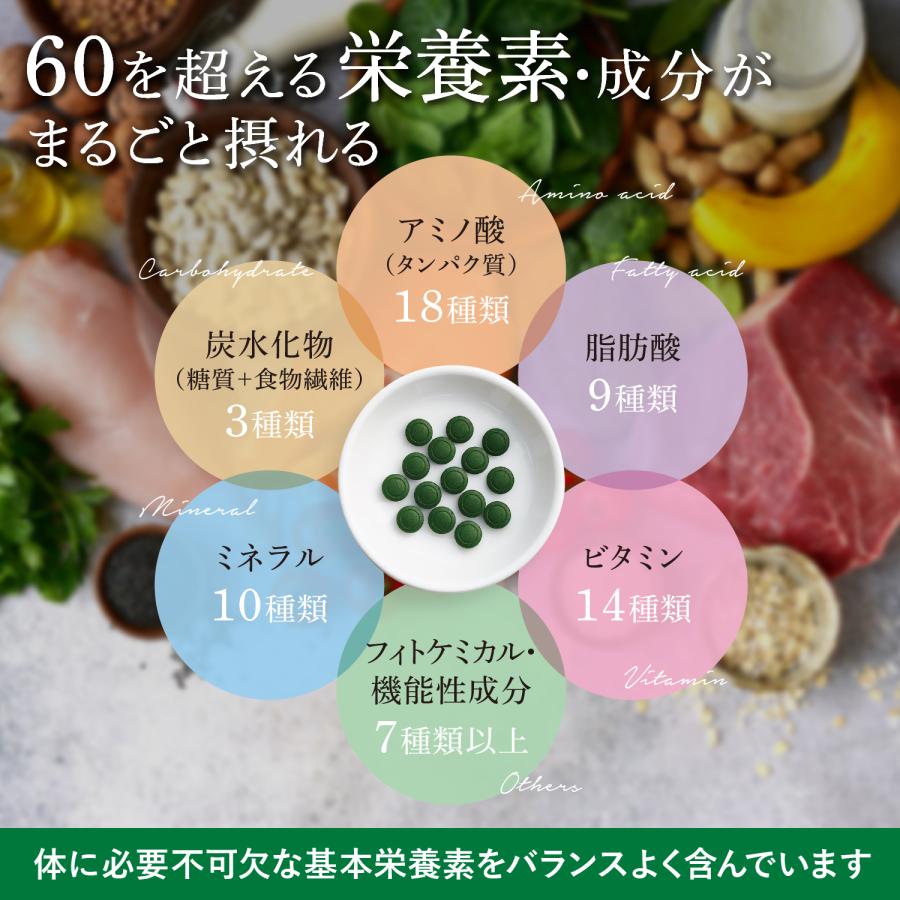 サンクロレラ クロレラ たんぱく質 食物繊維 サプリメント サン