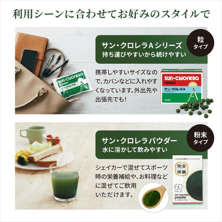 クロレラ クロロフィル サプリメント 藻活 健康食品 サンクロレラA 1500粒×4箱セット お得用 まとめ買い タンパク質 野菜不足 ビタミン 健康食品 公式 爆買の画像