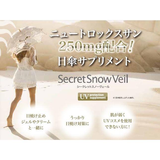 noa noa Luxe（ノア ノア リュクス） シークレットスノーヴェール 28.8g(240mg×120粒) sun10013sun