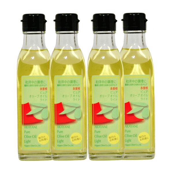 送料 無料 オリーブオイル ピュアオリーブオイル 日本オリーブ スペイン 赤屋根ピュアオリーブオイル ライト 450g (4本組) オリーブマノン ふるさと納税オリーブオイル ピュアオイル／ガーリックピュアオイル