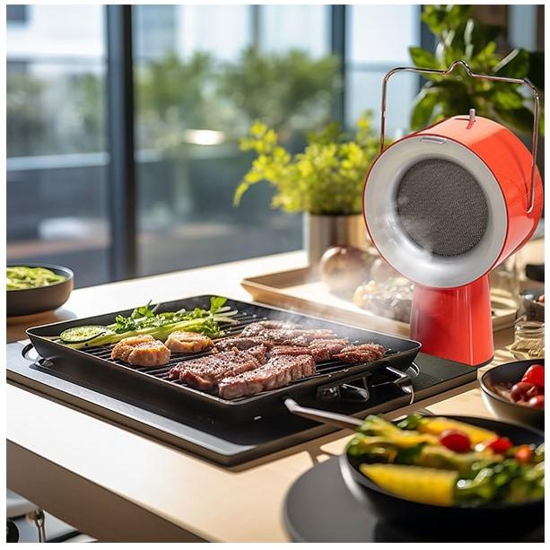 エアフード airhood AH-01AJ スペースブラック ポータブルレンジフード  