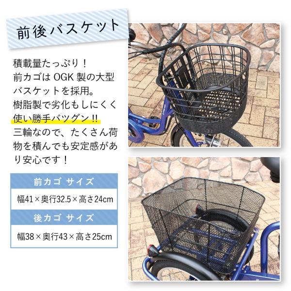 ミムゴ ロータイプ電動アシスト三輪自転車 BEPN20SB E-Parton