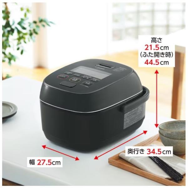 新品未使用　ZOJIRUSHI NW-JY10-BA ブラック 炊飯器 象印（ZOJIRUSHI） 圧力IH炊飯ジャー 極め炊き 5.5合炊き NW-JY10-BA
