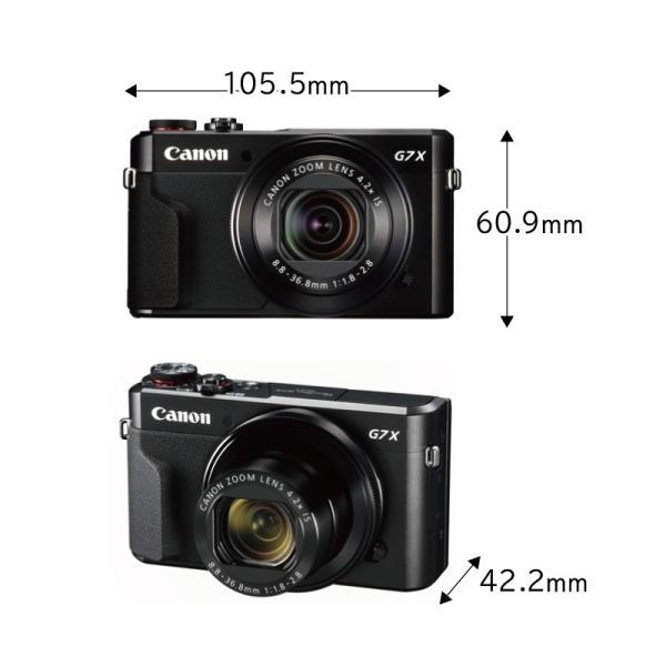 キヤノン（Canon） デジカメ 本体 PSG7X MARKII ブラック PowerShot G7