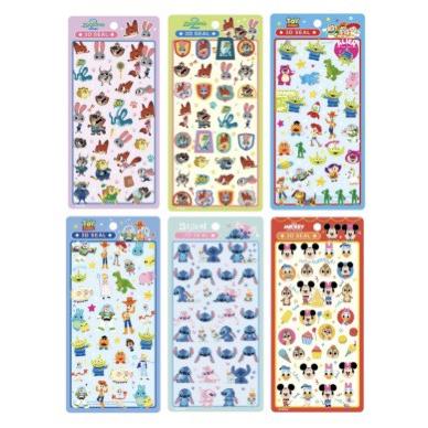 Disney（ディズニー） 【予約】6種セット ぷくぷくシール ズートピア