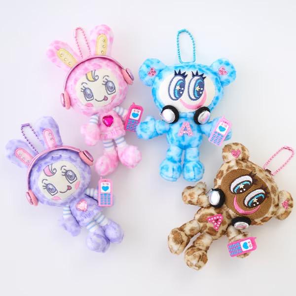 ナルミヤ　ベリエちゃん　ナカムラくん　ぬいぐるみチャーム　レオパード　新品未開封 期間限定 予約商品】ベリエちゃん ナカムラくん レオパードぬいぐるみ