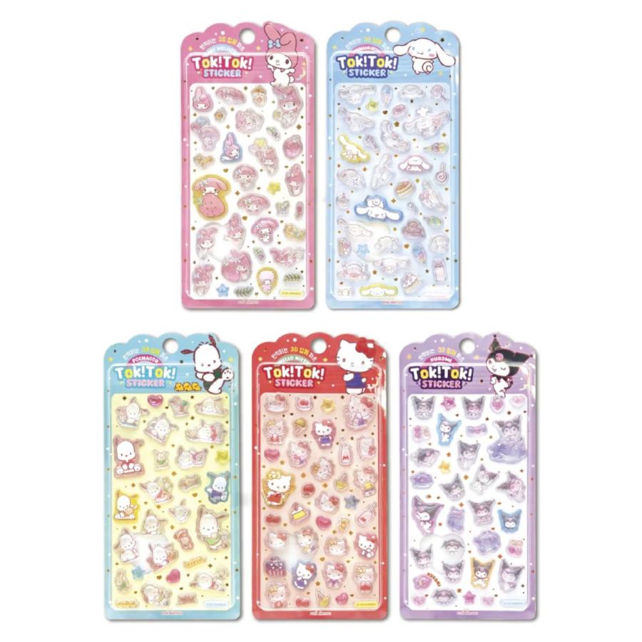 sanrio（サンリオ） 韓国 シール TOK! TOK! ステッカー ボンボン