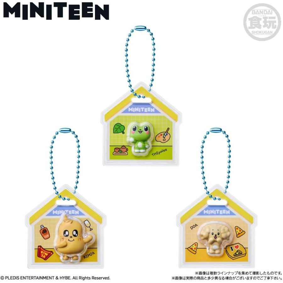 ランダム3個セット】MINITEEN パッケージチャーム＆グミ ミニティーン