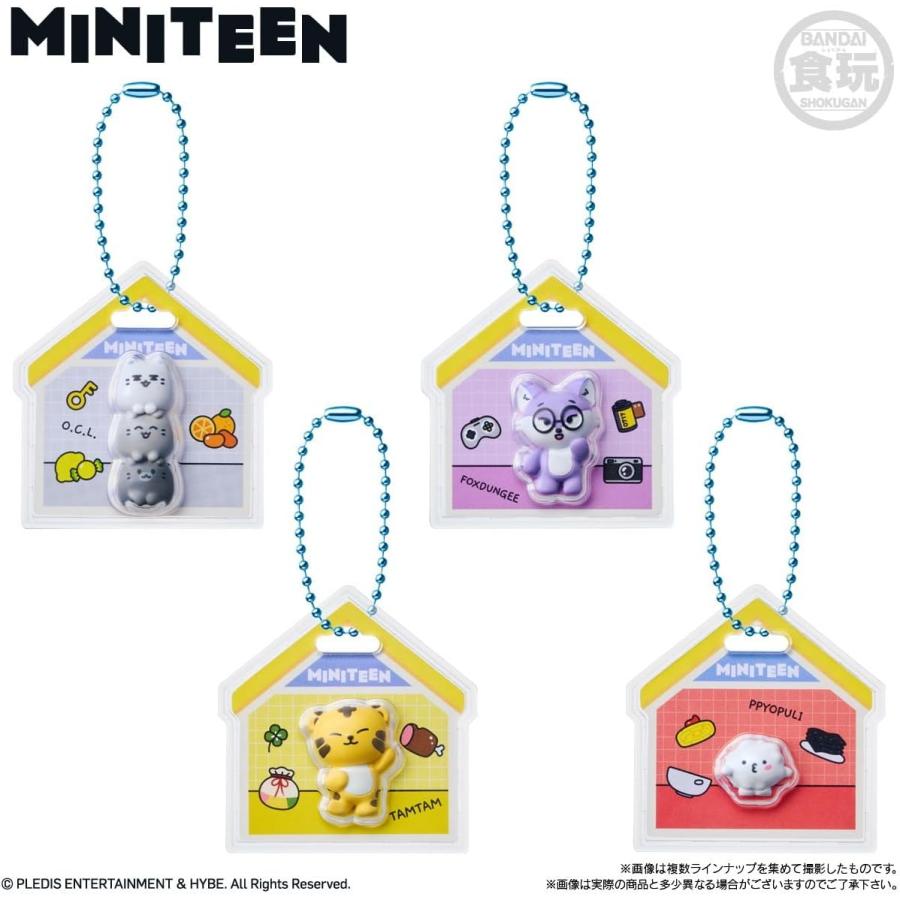 ランダム3個セット】MINITEEN パッケージチャーム＆グミ ミニティーン