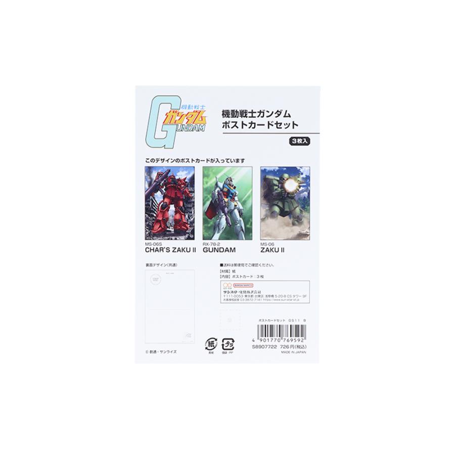 ガンダムポストカードセット