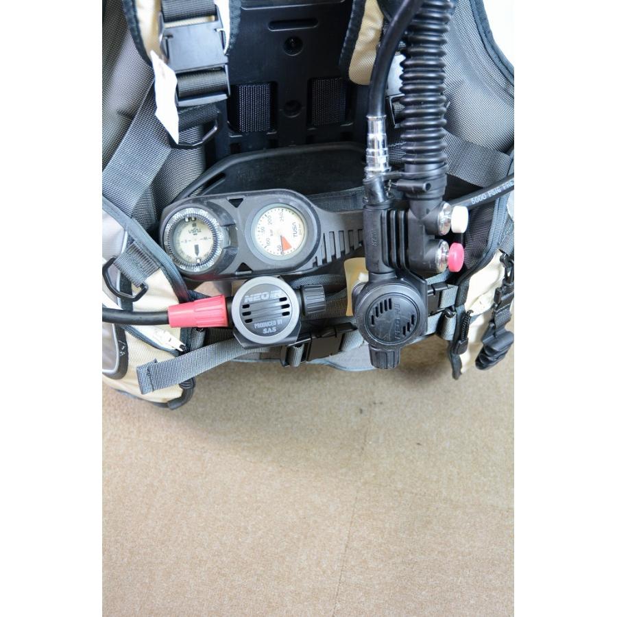 SAS LAND MARK VI&NEOR BC＆レギュレーター 重器材セット Sサイズ［BC 