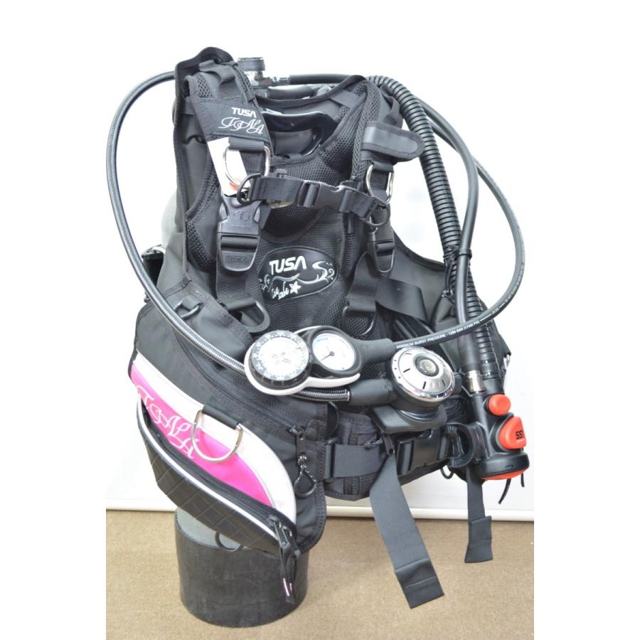 OH済 未使用あり TUSA ツサ TINA BC＆レギュレーター 重器材セット 