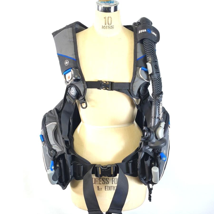 OH済 AQUALUNG アクアラング AXIOM BCジャケット MLサイズ［BC 