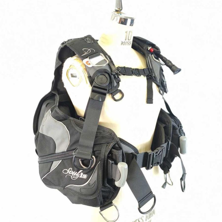 OH済 AQUALUNG アクアラング Soul i3 BCジャケット XS/SMサイズ［BC 