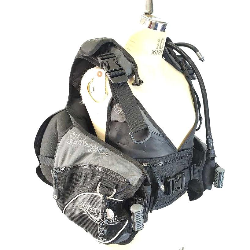 OH済 AQUALUNG アクアラング Pearl i3 BCジャケット XSサイズ［BC