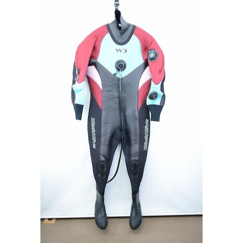 送料無料キャンペーン ドライスーツ 166cm 65kg ブーツ25cm Dsuit 1911 01 女性用 5mm Dive World ダイビングスーツ