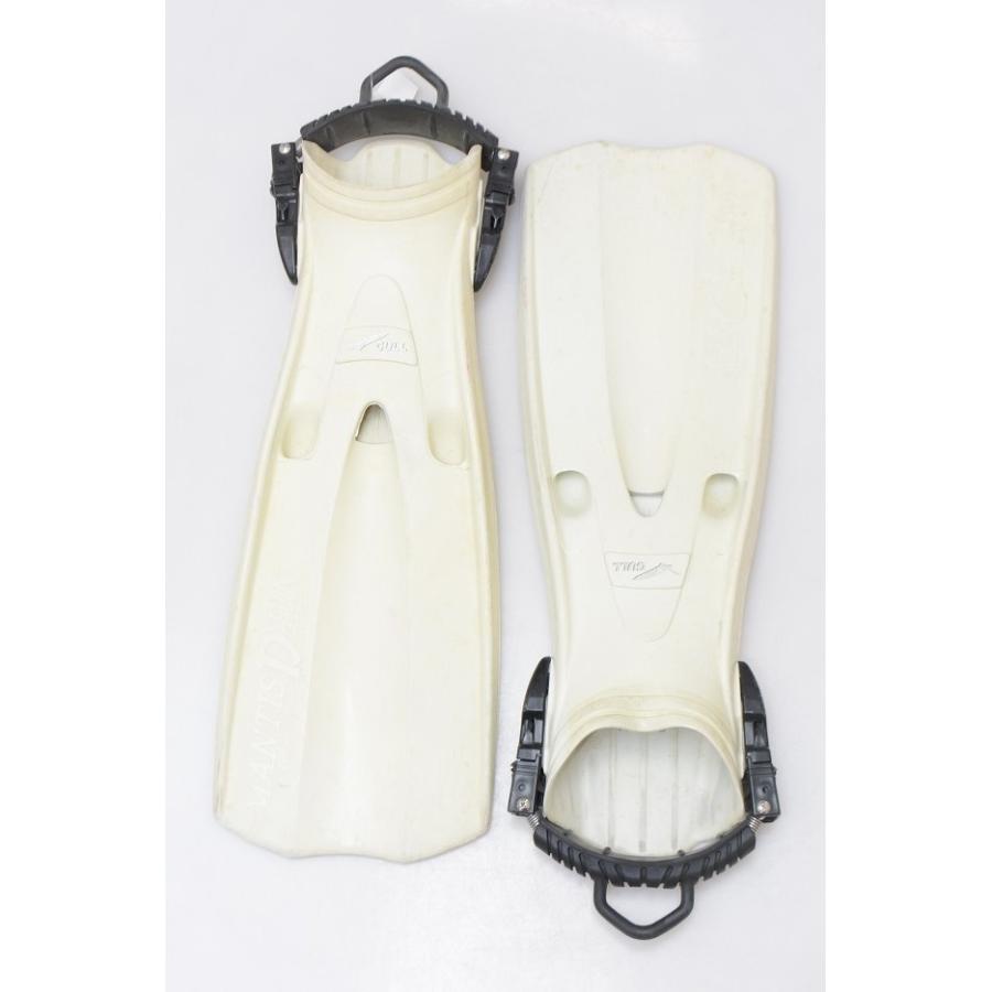 GULL ガル マンティス ドライフィン MANTIS Dry Fin ホワイト Sサイズ[Fin-1705-11] : ダイバーリッチ ...
