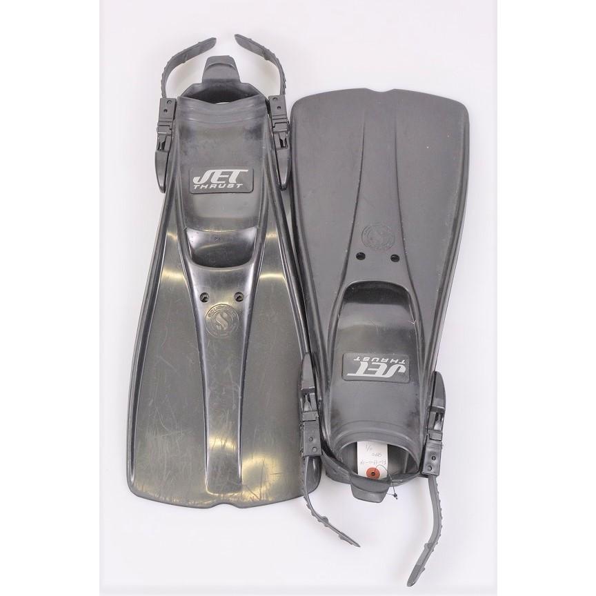SCUBAPRO スキューバプロ フィン JET THRUST ブラック Sサイズ［Fin 