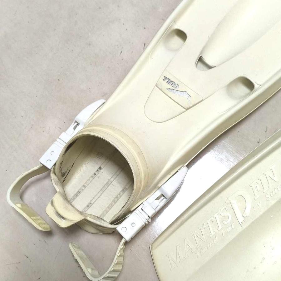 GULL ガル マンティス ドライフィン MANTIS Dry Fin ホワイト Sサイズ 