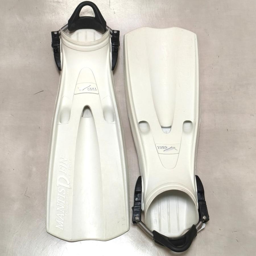 GULL ガル マンティス ドライフィン MANTIS Dry Fin ホワイト Sサイズ 