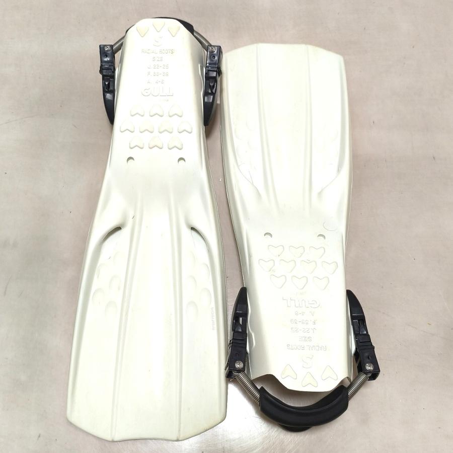 GULL ガル マンティス ドライフィン MANTIS Dry Fin ホワイト Sサイズ 