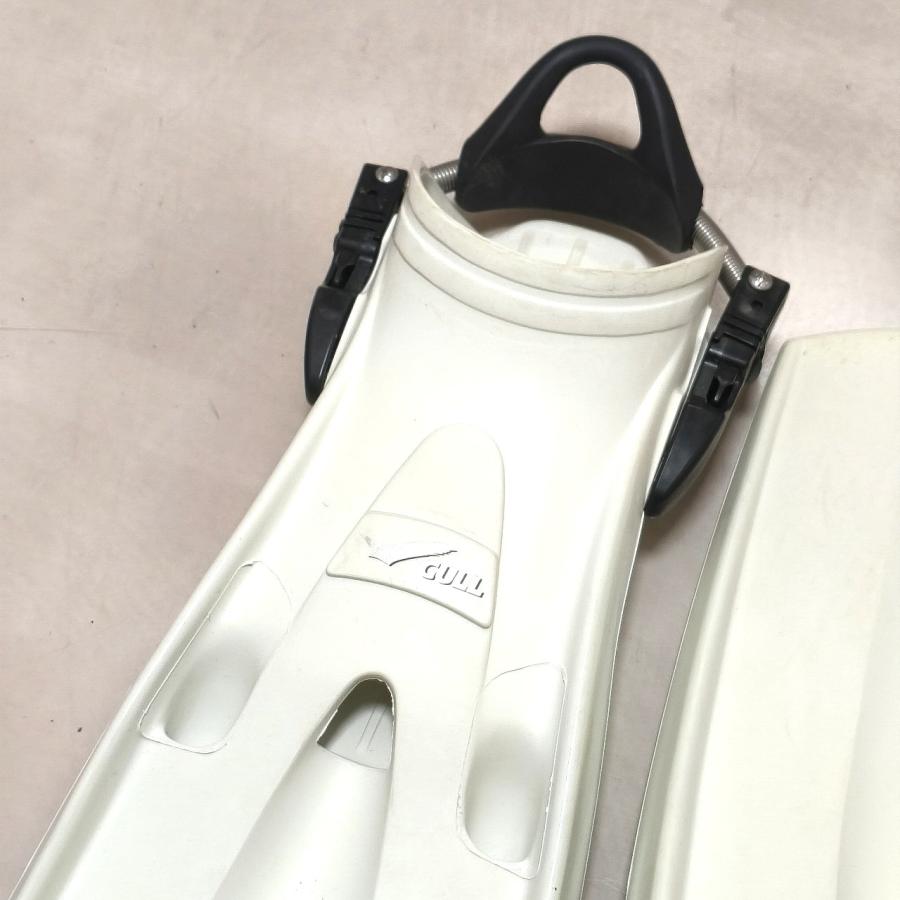 GULL ガル マンティス ドライフィン MANTIS Dry Fin ホワイト Sサイズ 