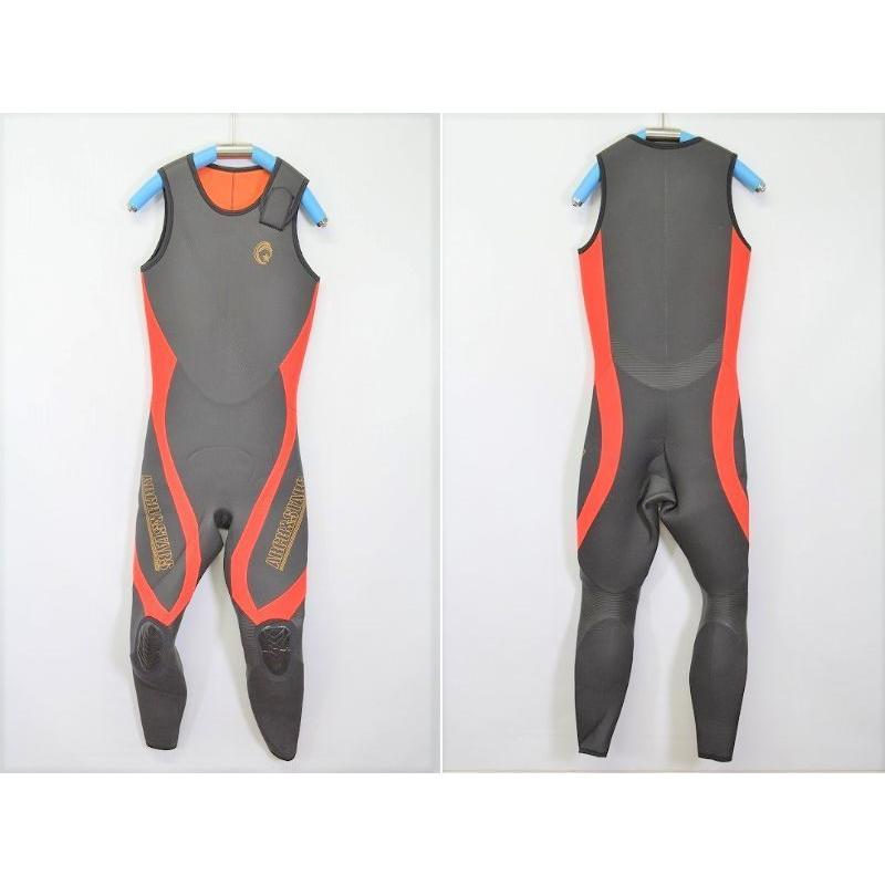 World Dive 裏起毛 5mm 男性用 2ピース ダイビングウェットスーツ