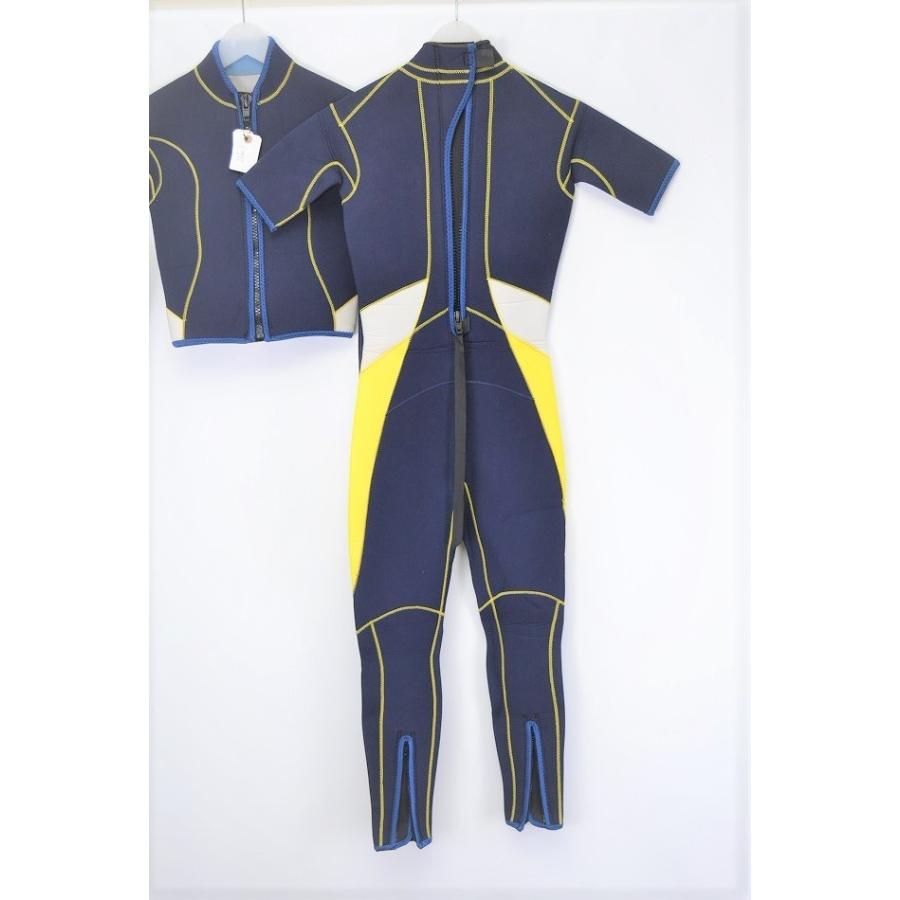 WAVE MOTION 裏スキン 3.5mm 女性用 ダイビングウェットスーツ 2