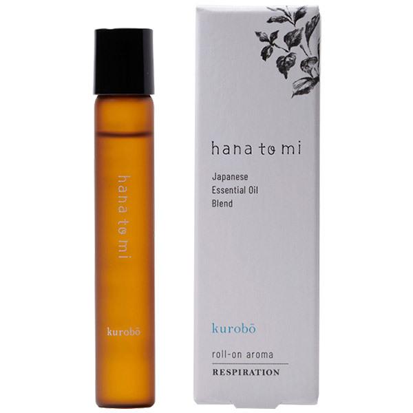 エッセンシャルオイル HANA フレーバーライフ hana to mi ロールオンアロマ kurobo 9ml 03506