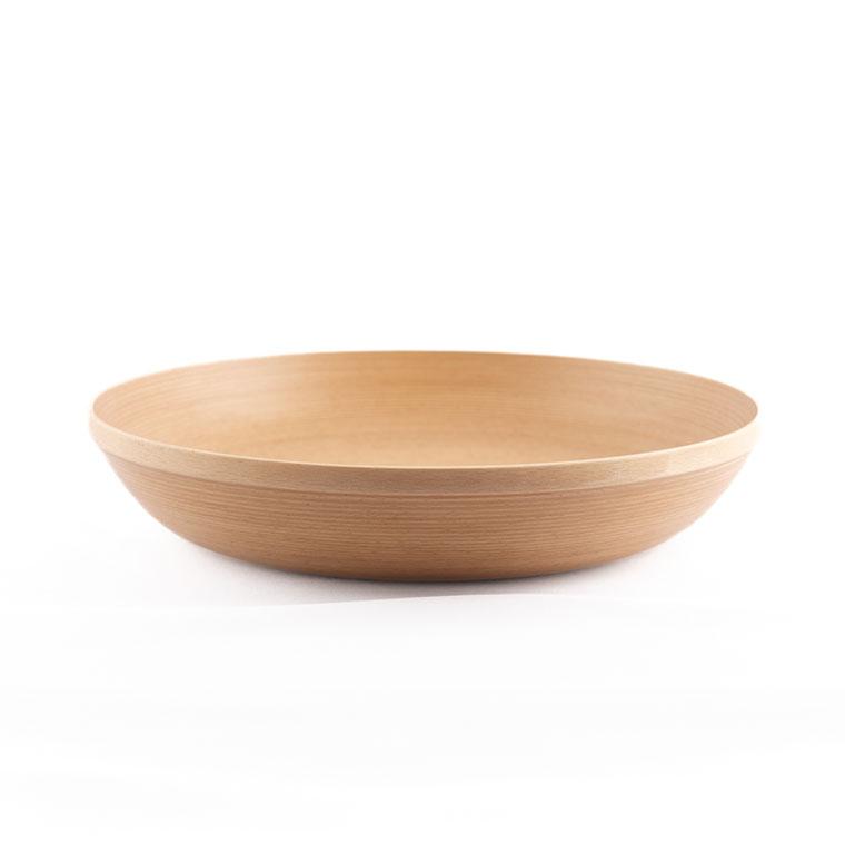 BUNACO（ブナコ） 旧商品 BUNACO BOWL #266 24cm ナチュラルホワイト