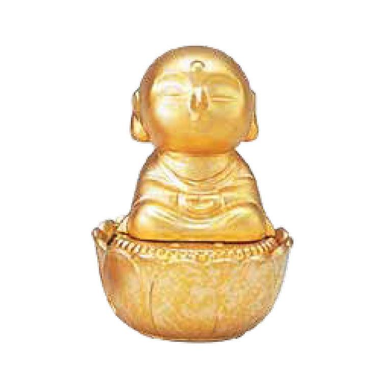 織田幸銅器 シリーズ無心(六心)地蔵 無我 305-03 置物 オブジェ  