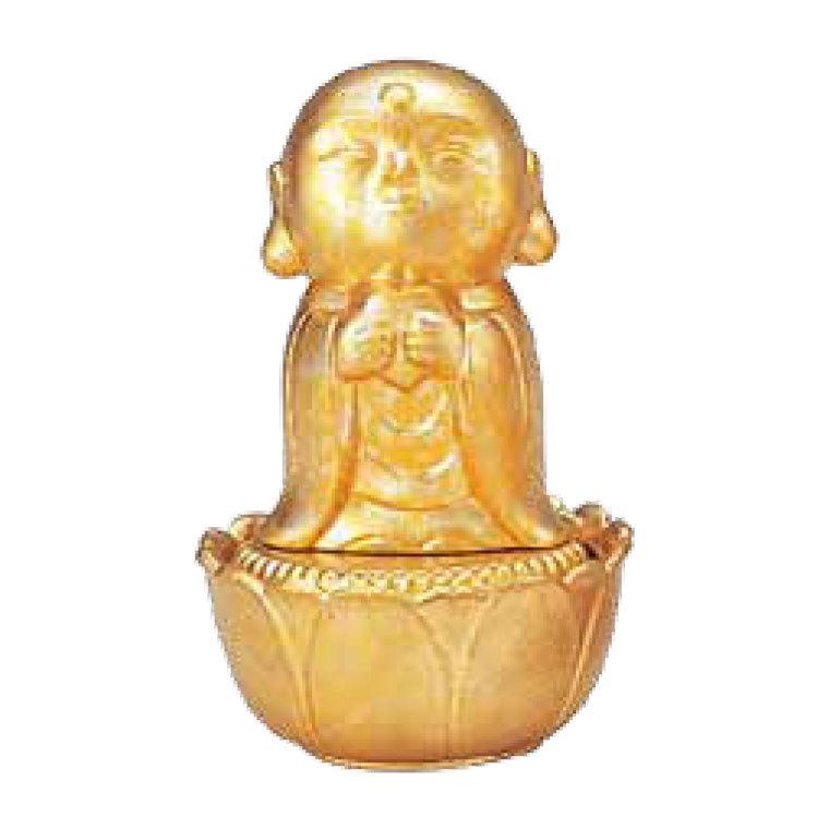 織田幸銅器 シリーズ無心(六心)地蔵 慈愛 305-04 置物 オブジェ