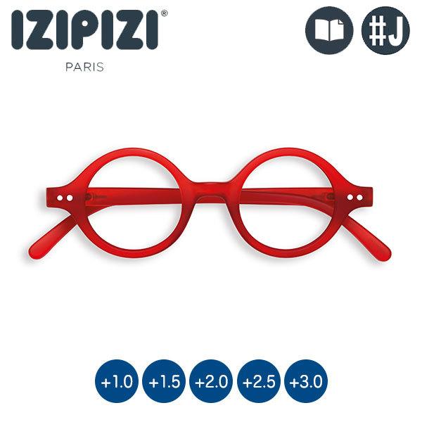 IZIPIZI (イジピジ) 老眼鏡　リーディンググラス　#J レッド IZIPIZI（イジピジ） リーディンググラス #J レッド 老眼鏡
