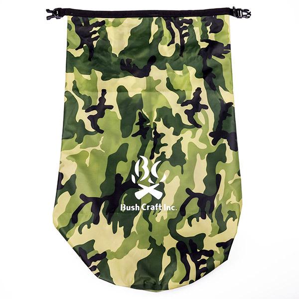 Bush craft（ブッシュクラフト） ドライバッグ 30L カモ 防水 袋 衣類
