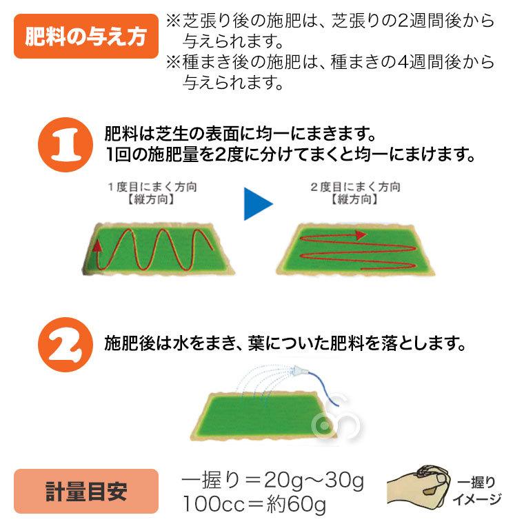 芝生 肥料 活力剤 芝ドクターG 4kg 4905832351305｜sun-wa｜15