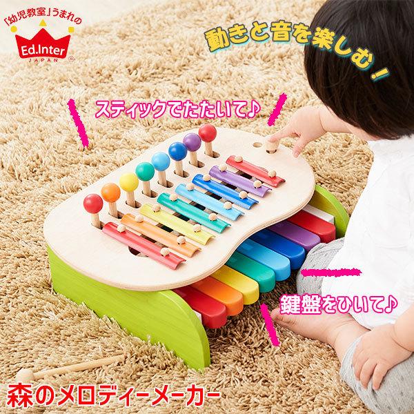 エドインター 森のメロディメーカー 知育玩具 おもちゃ 1歳 2歳 3歳 4歳 5歳 クリスマスプレゼント 女の子 男の子 サンワショッピング 通販 Paypayモール