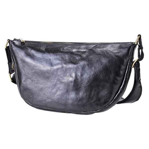 ostinato（オスティナート） バケッタレザーバナナショルダー ITALY