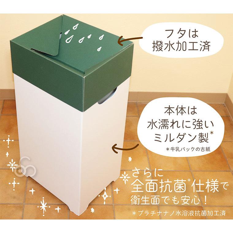 マツダ紙工業 アウトインダストBOX 3個セット 9001000780 軽量 紙製