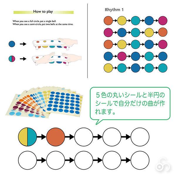 プレイミー PlayMeToys パットベル シェルフ A1401 木のおもちゃ 楽器
