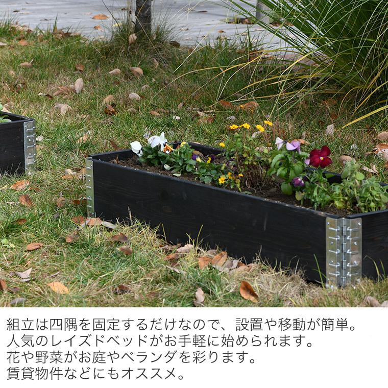 レイズドベッド エープラスデザイン ガーデンボックス 1200×400