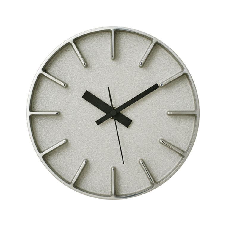 Lemnos（レムノス） 掛け時計 edge clock アルミニウム AZ-0116