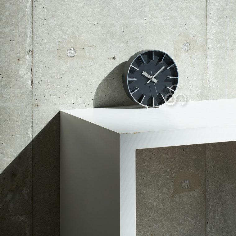 Lemnos（レムノス） 掛け時計 edge clock アルミニウム AZ-0116