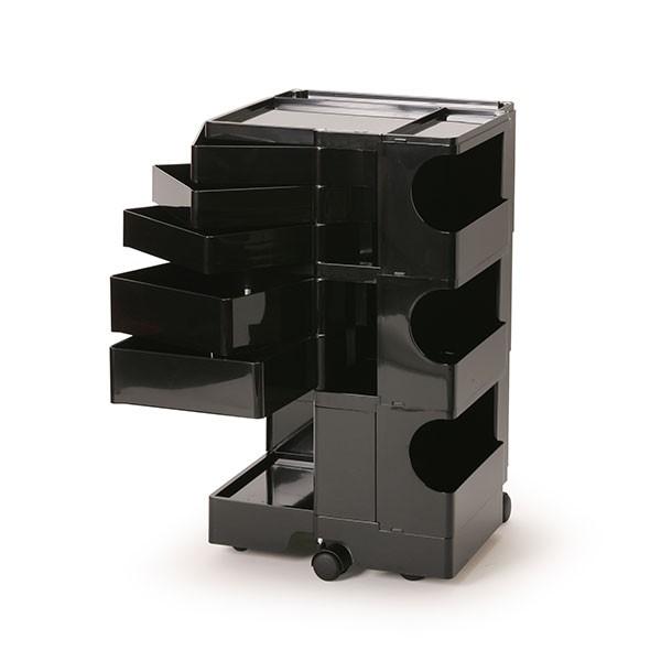 正規品B-LINE ボビーワゴン 3段5トレイ ブラック