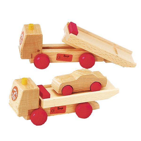 BECK 旧商品 ベック BE-トレーラー BE30016(ベビー用積み木、ブロック