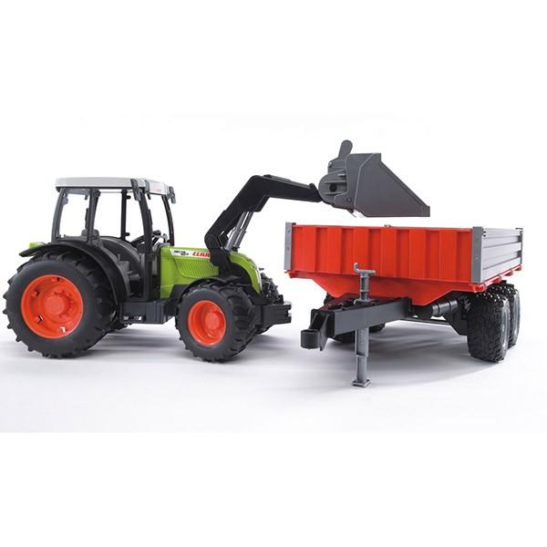 ブルーダー Claas Nectis267 Fトラクター＆Tippingトレーラー BR02112