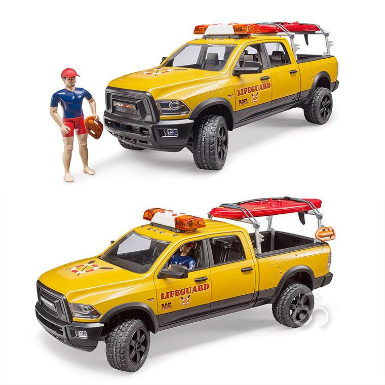 (おまけ付) ブルーダー Ram パワーワゴンSUP(フィギュア付き) BR02506 おもちゃ 知育玩具 車 男の子 女の子 2歳 3歳 4歳 5歳 6歳の画像